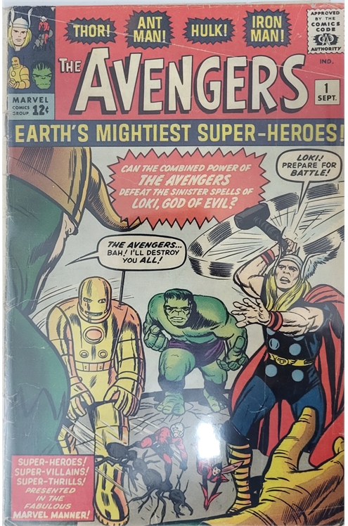 Avengers #1 (1963) Gd/Vg