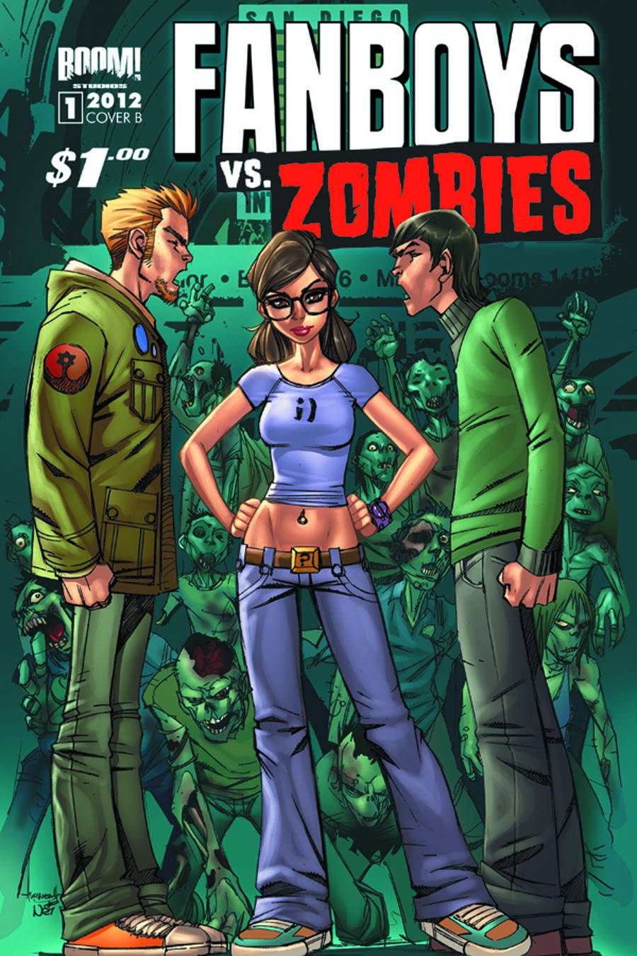 Fanboys Vs Zombies #1 Cover B Ale Garza