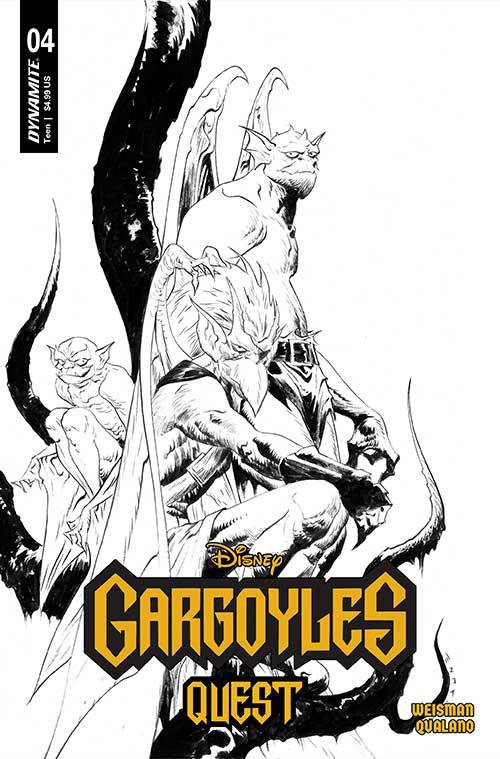 Gargoyles Quest #4 Cover F 1 for 10 Incentive Lee Line Art