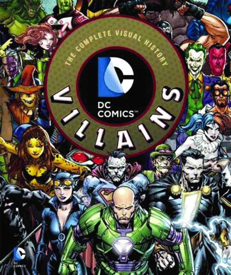 DC Comics Villains Complete Visual Hist Hardcover