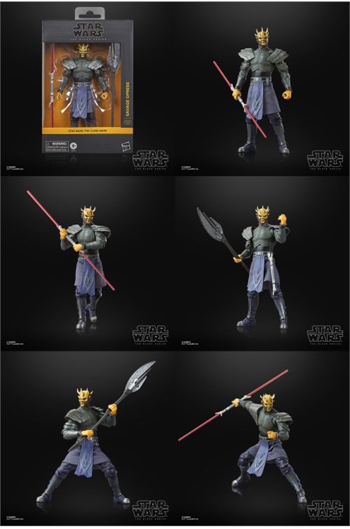 ***Pre-Order*** Star Wars The Black Series Deluxe Savage Opress, Star Wars: The Clone Wars