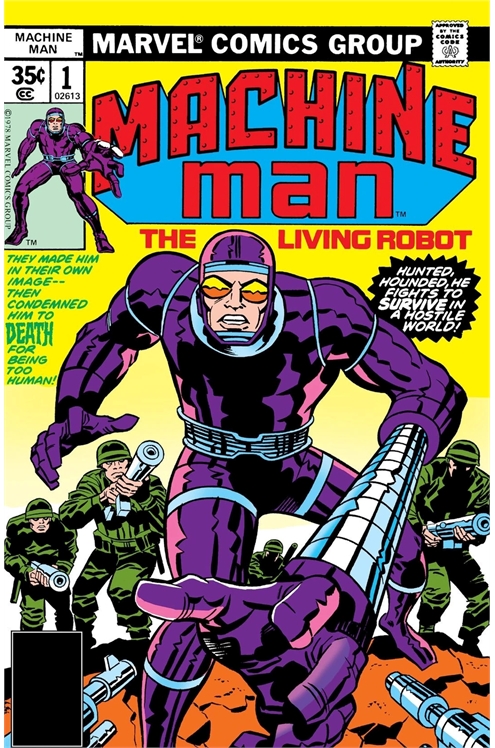 Machine Man Volume 1 #1 Newsstand Edition