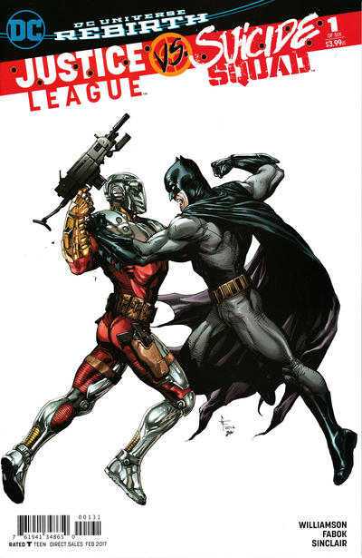 Justice League Vs. Suicide Squad #1 [Gary Frank Variant Cover]-Near Mint (9.2 - 9.8)