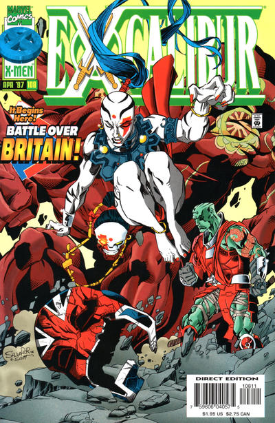 Excalibur #108 [Direct Edition]-Very Fine (7.5 – 9)