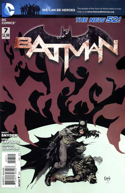 Batman #7 [Newsstand](2011)-Very Fine (7.5 – 9)