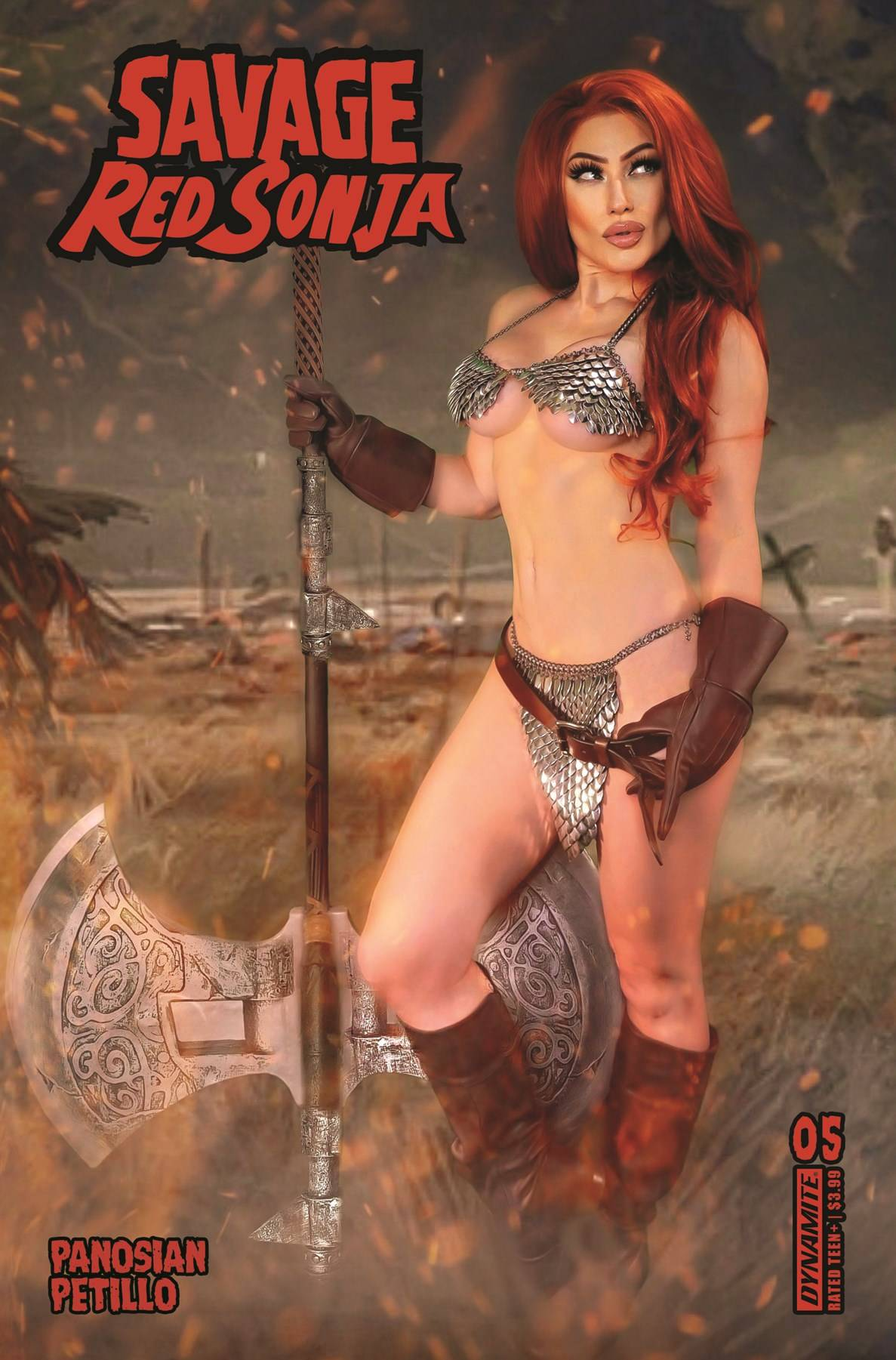 Savage Red Sonja #5 Cover D Cosplay
