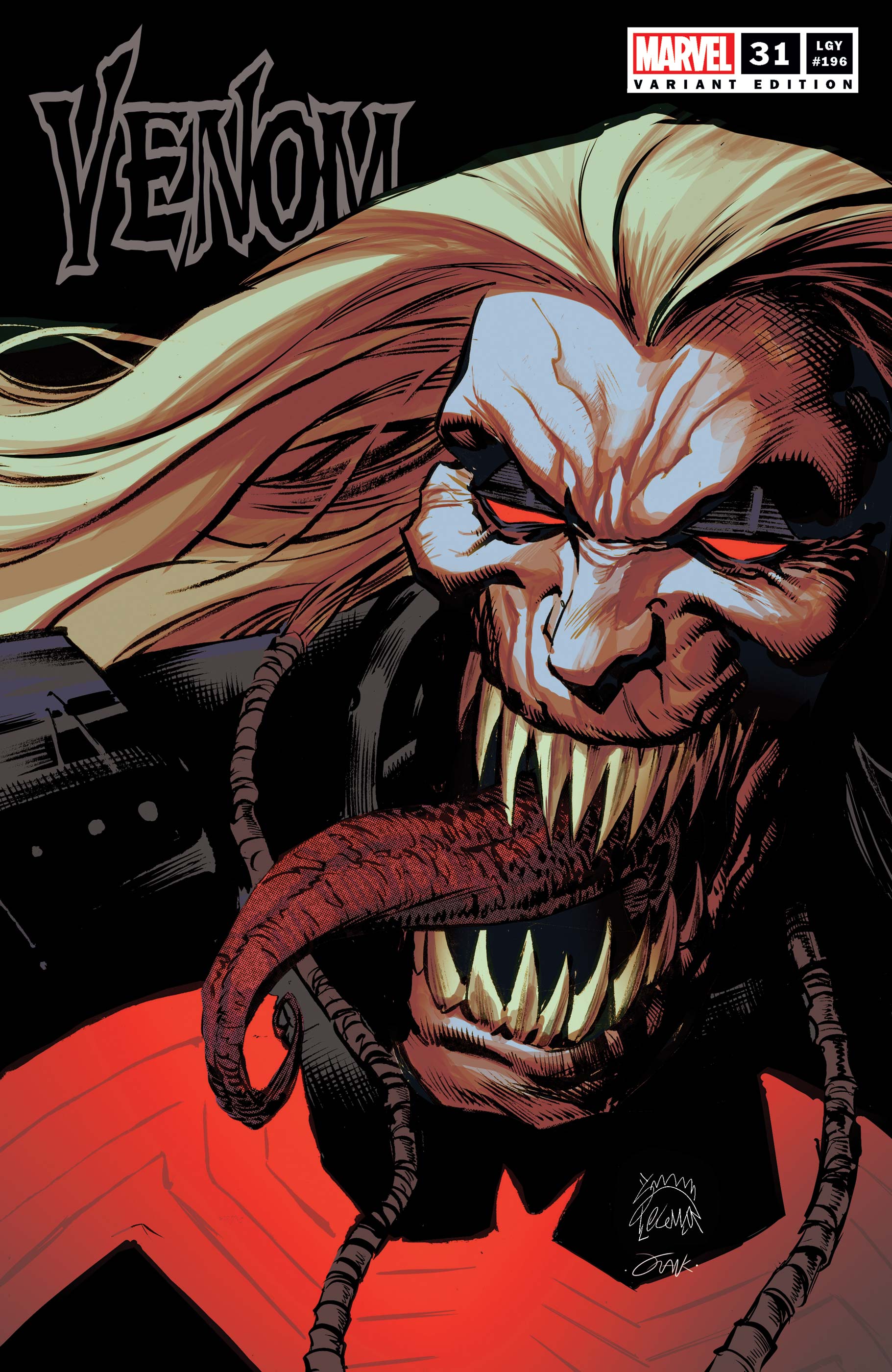 Venom #31 Stegman Variant King In Black (2018)