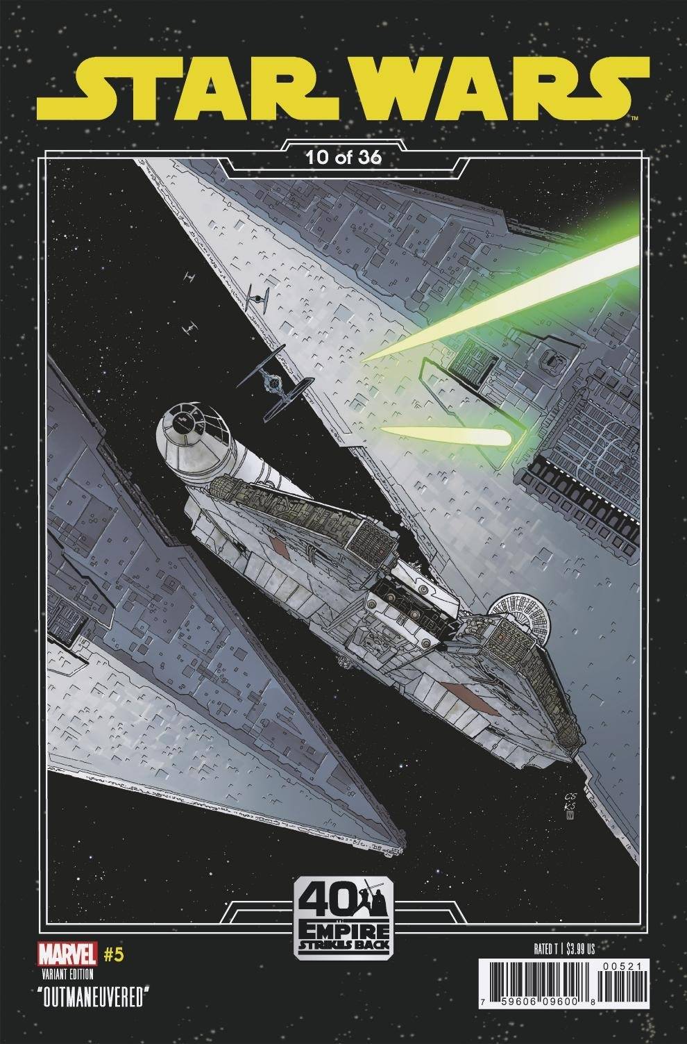 Star Wars #5 Sprouse Empire Strikes Back Variant (2020)