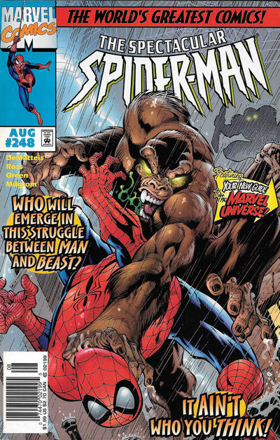 The Spectacular Spider-Man #248 [Newsstand]-Fine (5.5 – 7)