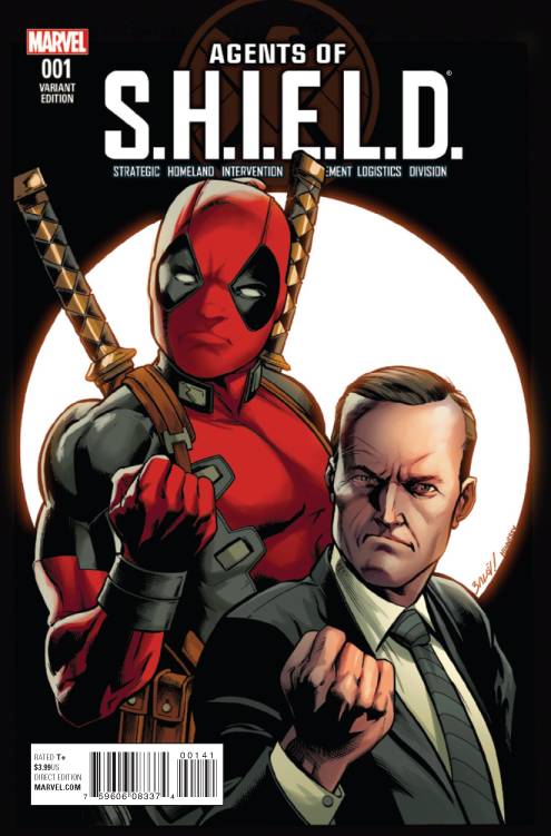 Agents of Shield #1 Deadpool Variant