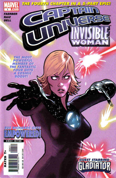 Captain Universe Invisible Woman #1 (2005)