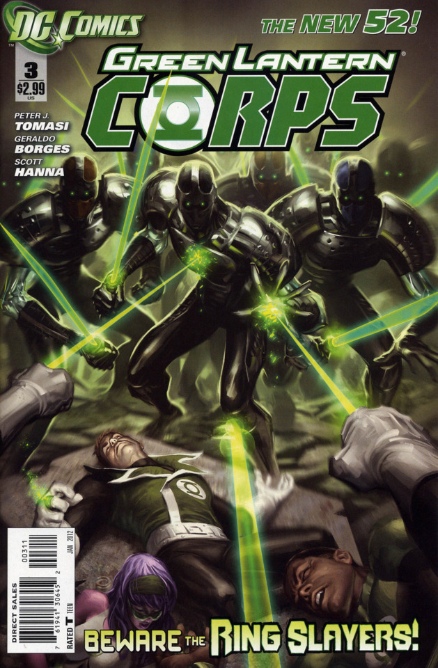 Green Lantern Corps #3 (2011)
