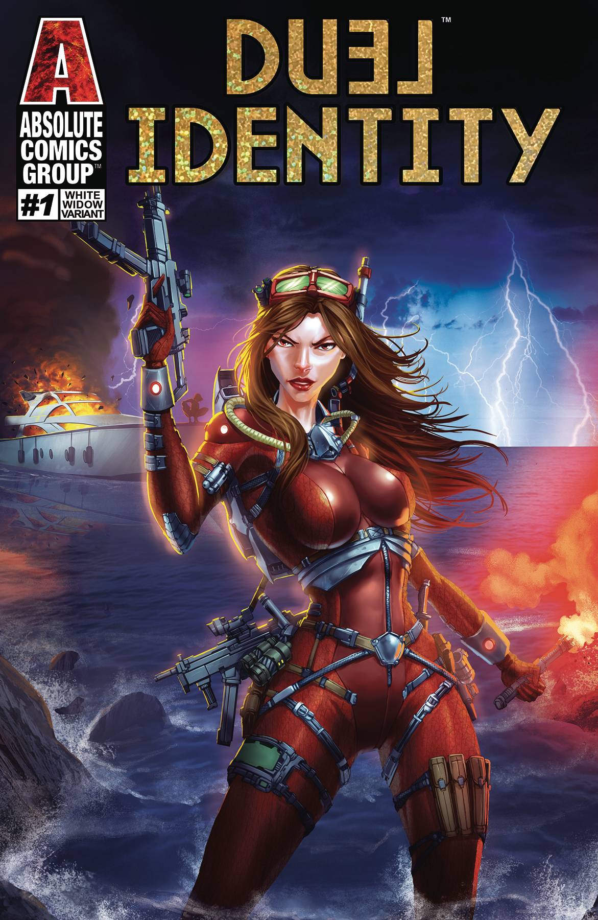 Duel Identity #1 White Widow Cover