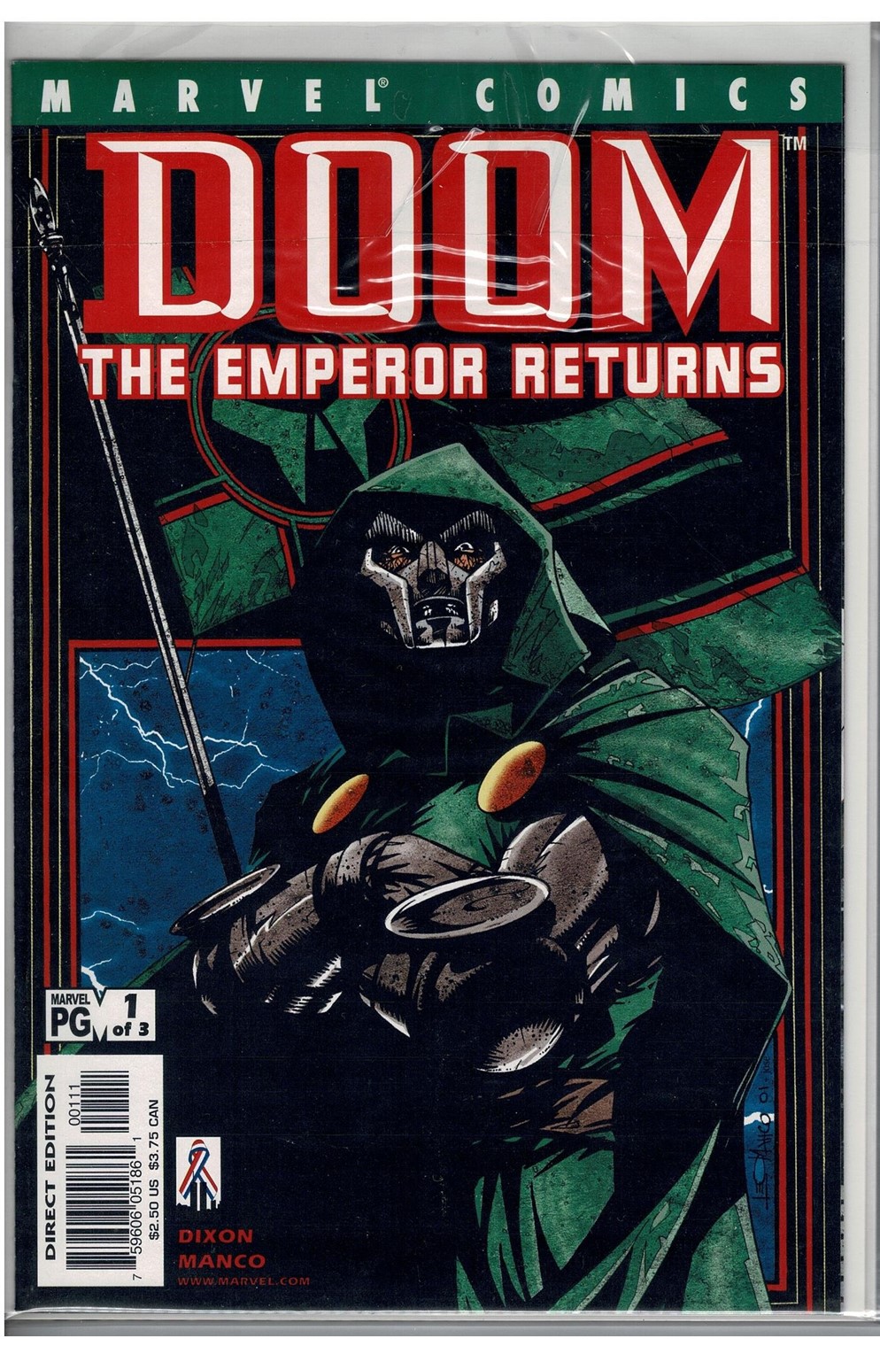 Doom: The Emperor Returns #1-3  Comic Pack
