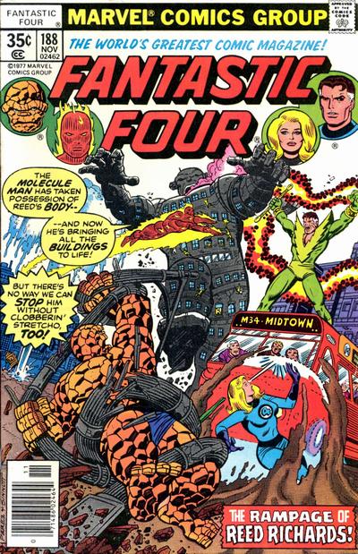 Fantastic Four #188 [Regular Edition]-Very Fine (7.5 – 9)