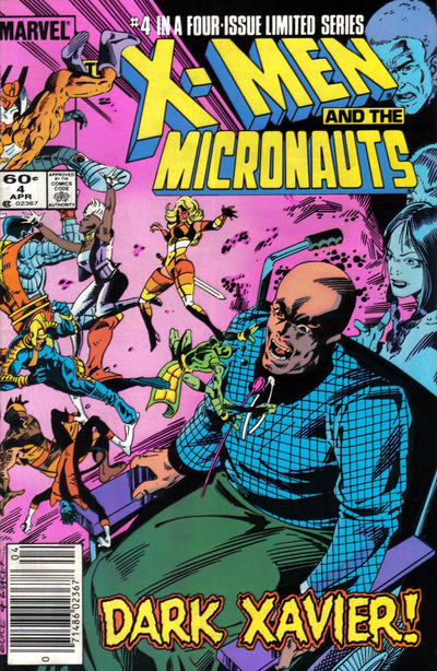 X-Men And The Micronauts #4 [Newsstand]