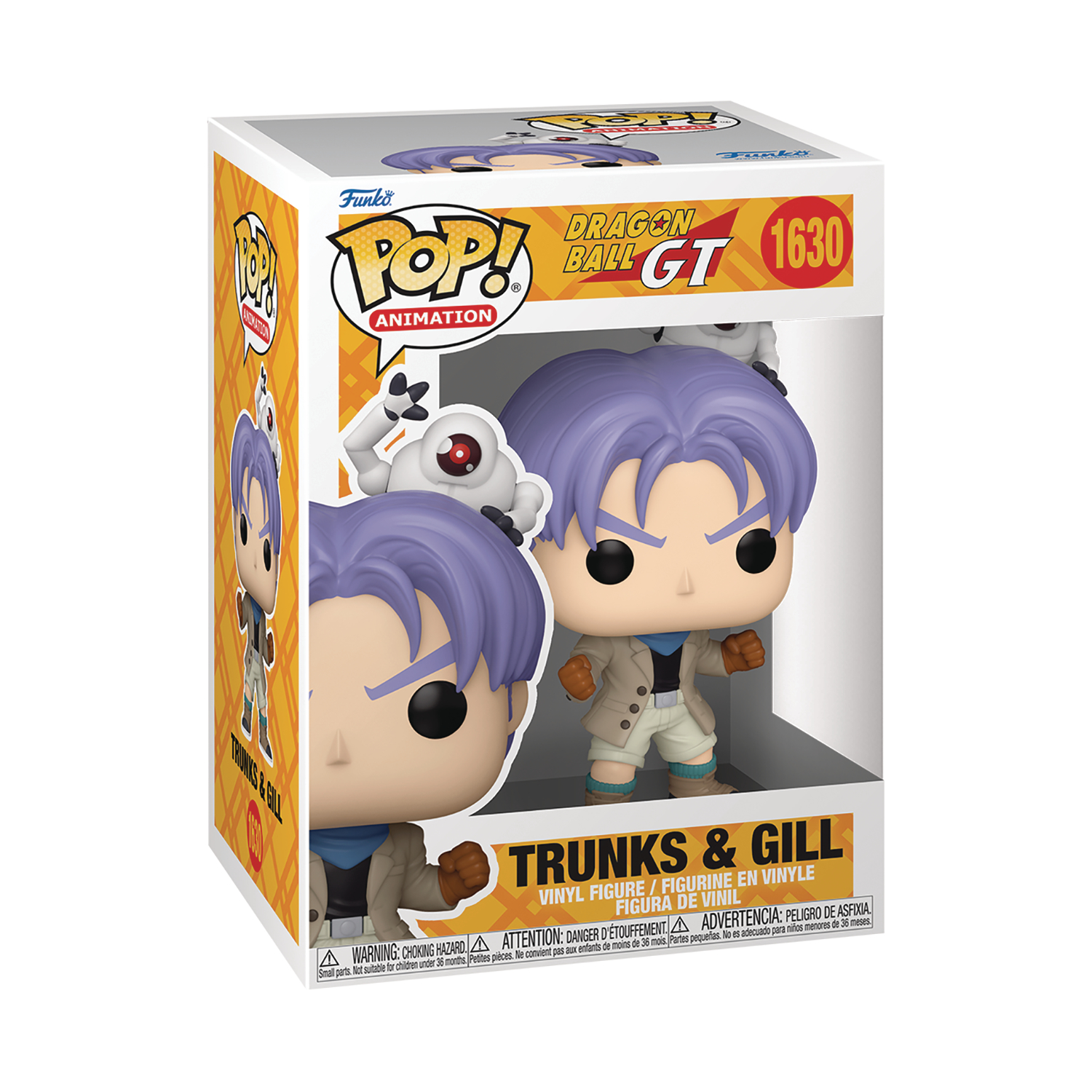 Pop Animation Dragon Ball Z Gt Trunks Vinyl Figure