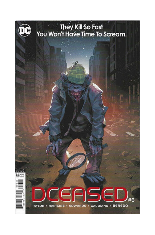 DCeased #6 Card Stock Horror Variant Edition (Of 6)