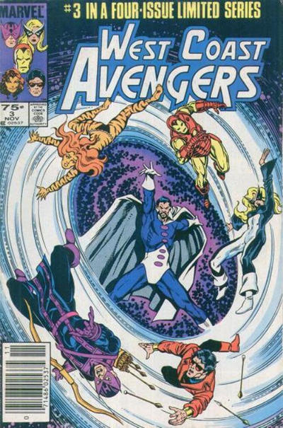 West Coast Avengers #3 [Newsstand]-Good (1.8 – 3)