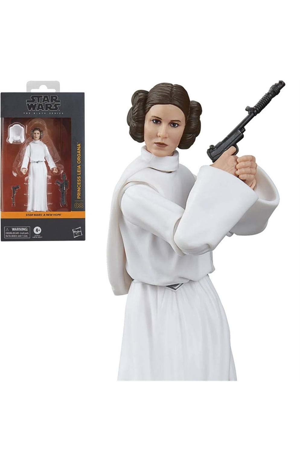 Star Wars The Black Series Princess Leia Organa (A New Hope) 6-Inch Action Figure
