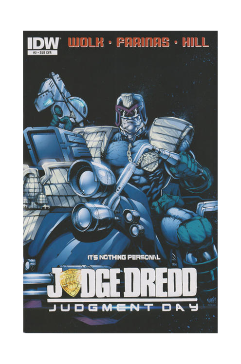 Judge Dredd Mega City Two #2 Subscription Variant