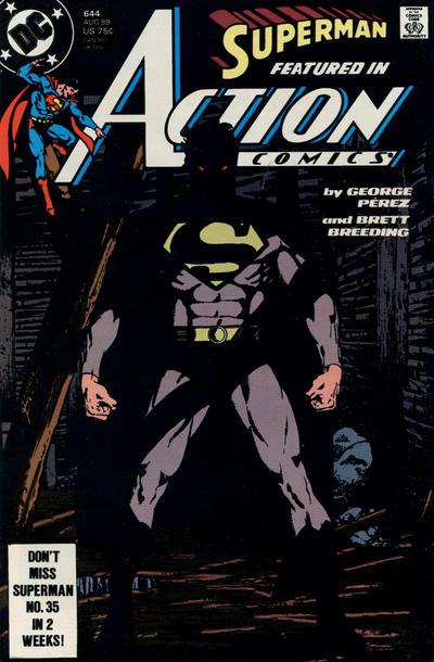 Action Comics #644 [Direct]-Good (1.8 – 3)