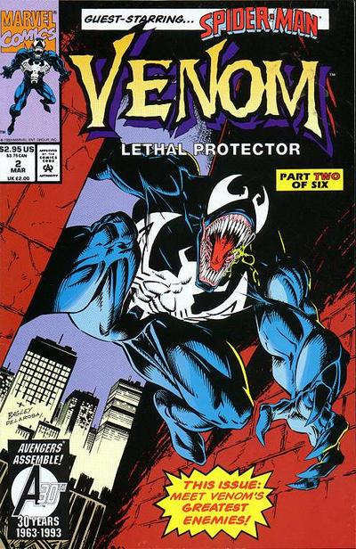 Venom: Lethal Protector #2 [Direct]-Near Mint (9.2 - 9.8)