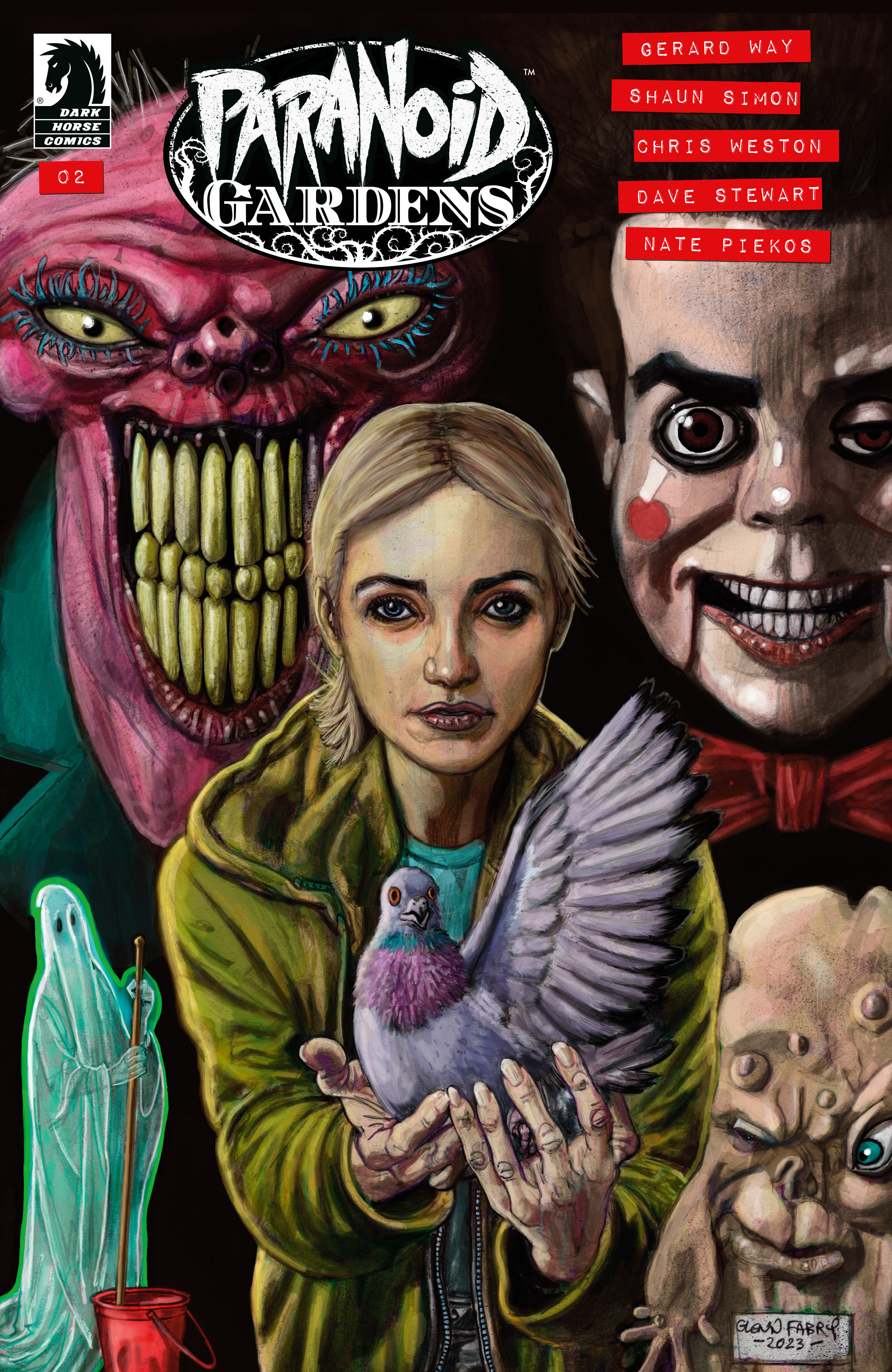 Paranoid Gardens #2 Cover B (Glenn Fabry)