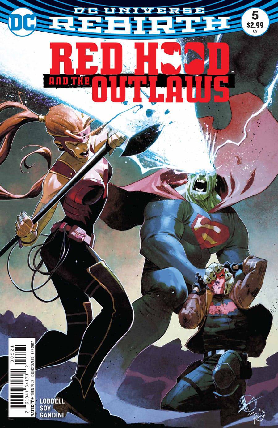 Red Hood and the Outlaws #5 Variant Edition (2016)