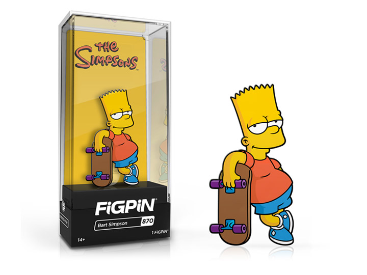 Bart Simpson - Figpin Enamel Pin