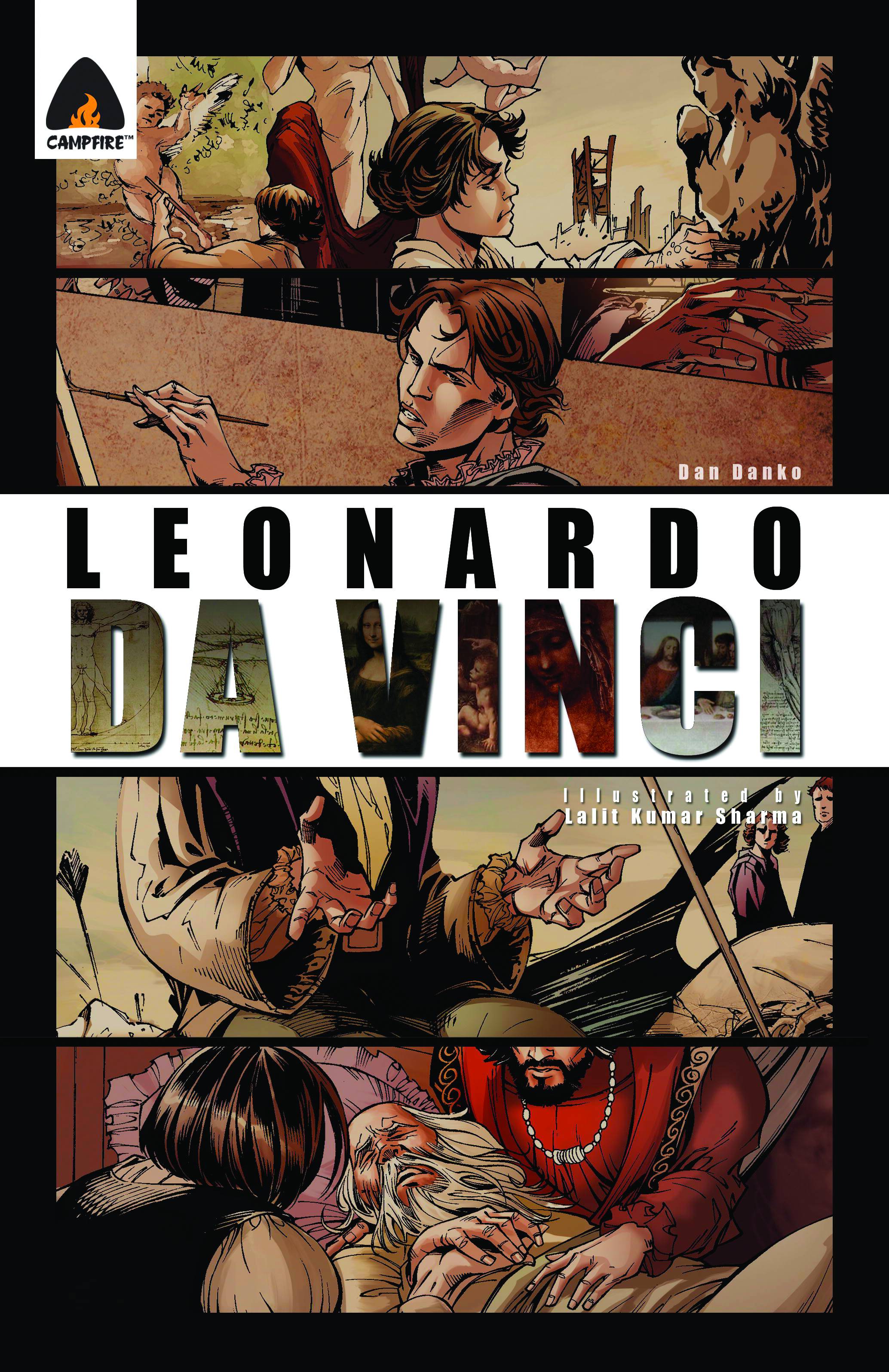 Leonardo Davinci Renaissance Man Campfire Graphic Novel