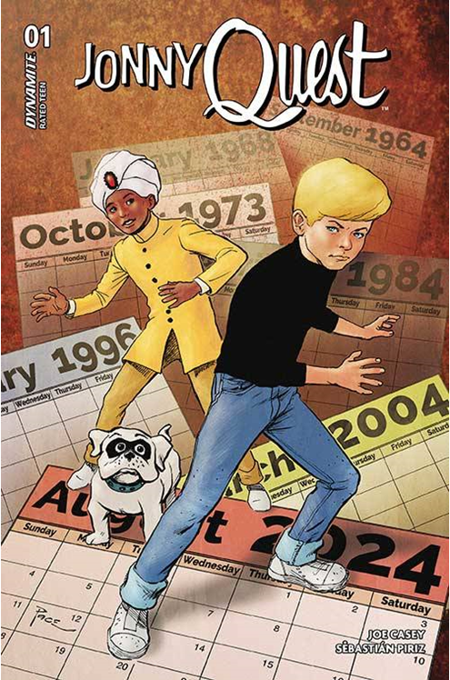 Jonny Quest #1 Cover Zb Last Call 7 Copy Richard Pace Foil Incentive