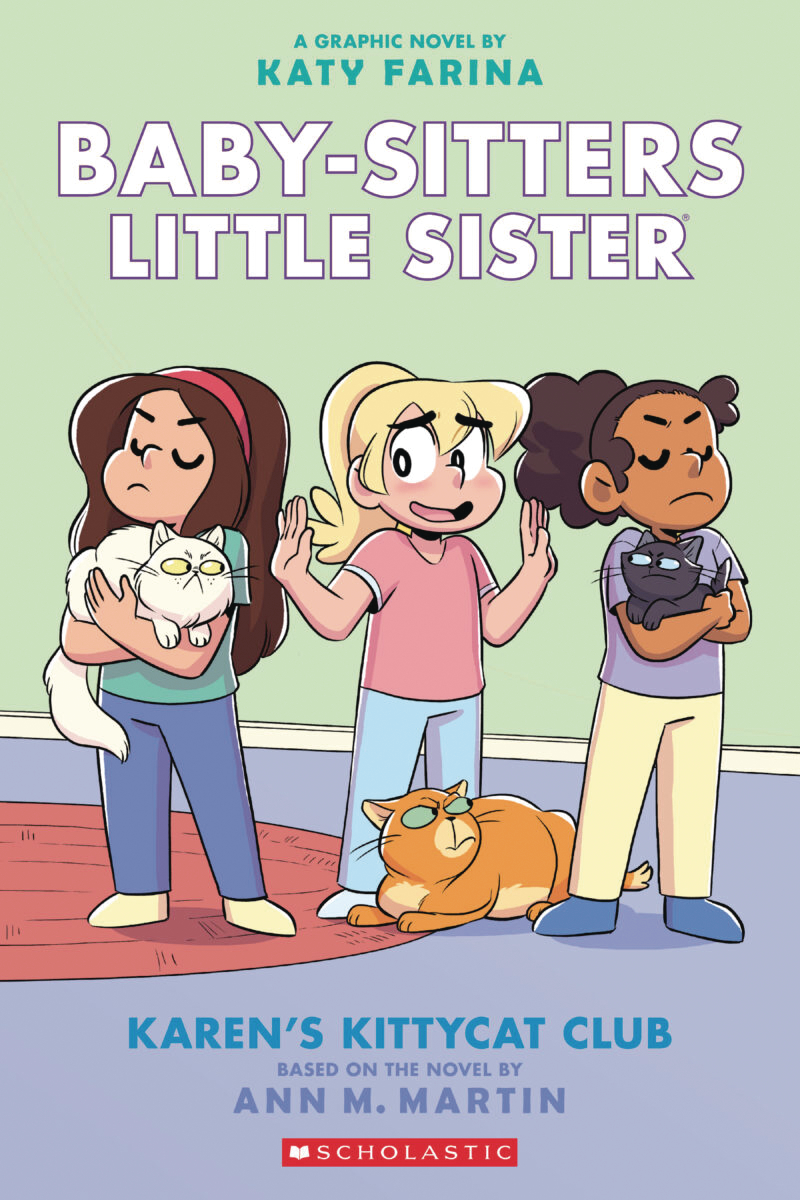 Baby Sitters Little Sister Hardcover Graphic Novel Volume 4 Karens Kittycat Club
