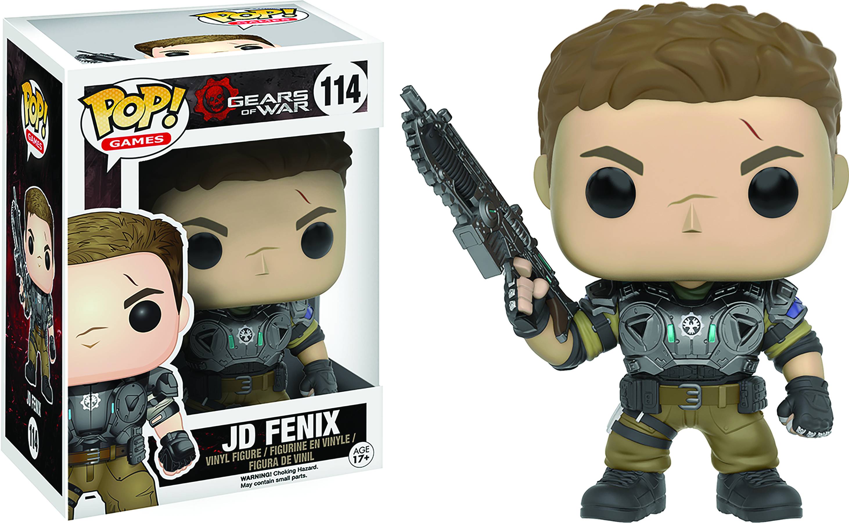 Pop Gears of War Armored Jd Vinyl Figure