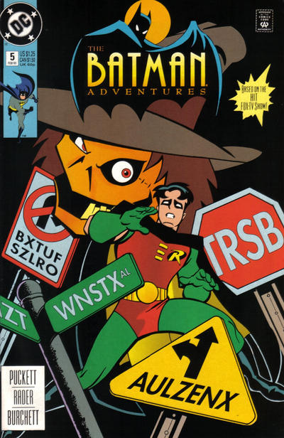 The Batman Adventures #5 [Direct](1992)-Near Mint (9.2 - 9.8)