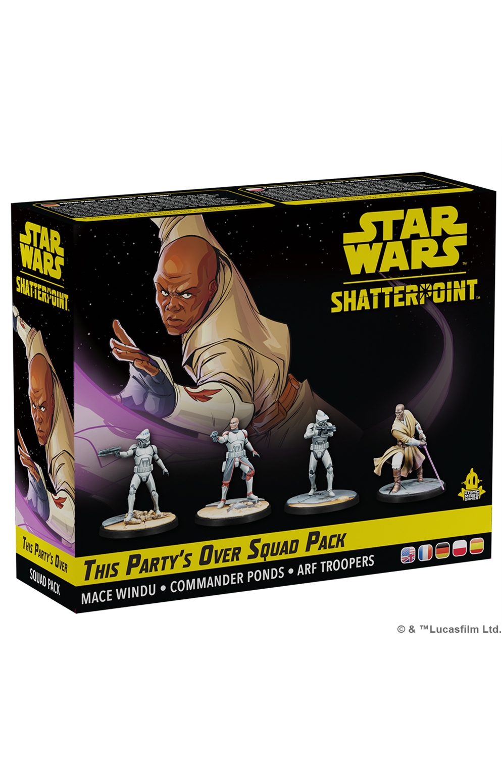 Star Wars Shatterpoint: This Party's Over Squad Pack