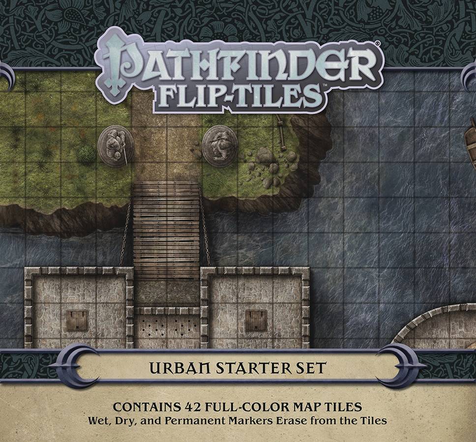 Pathfinder RPG Flip Tiles Urban Starter Set