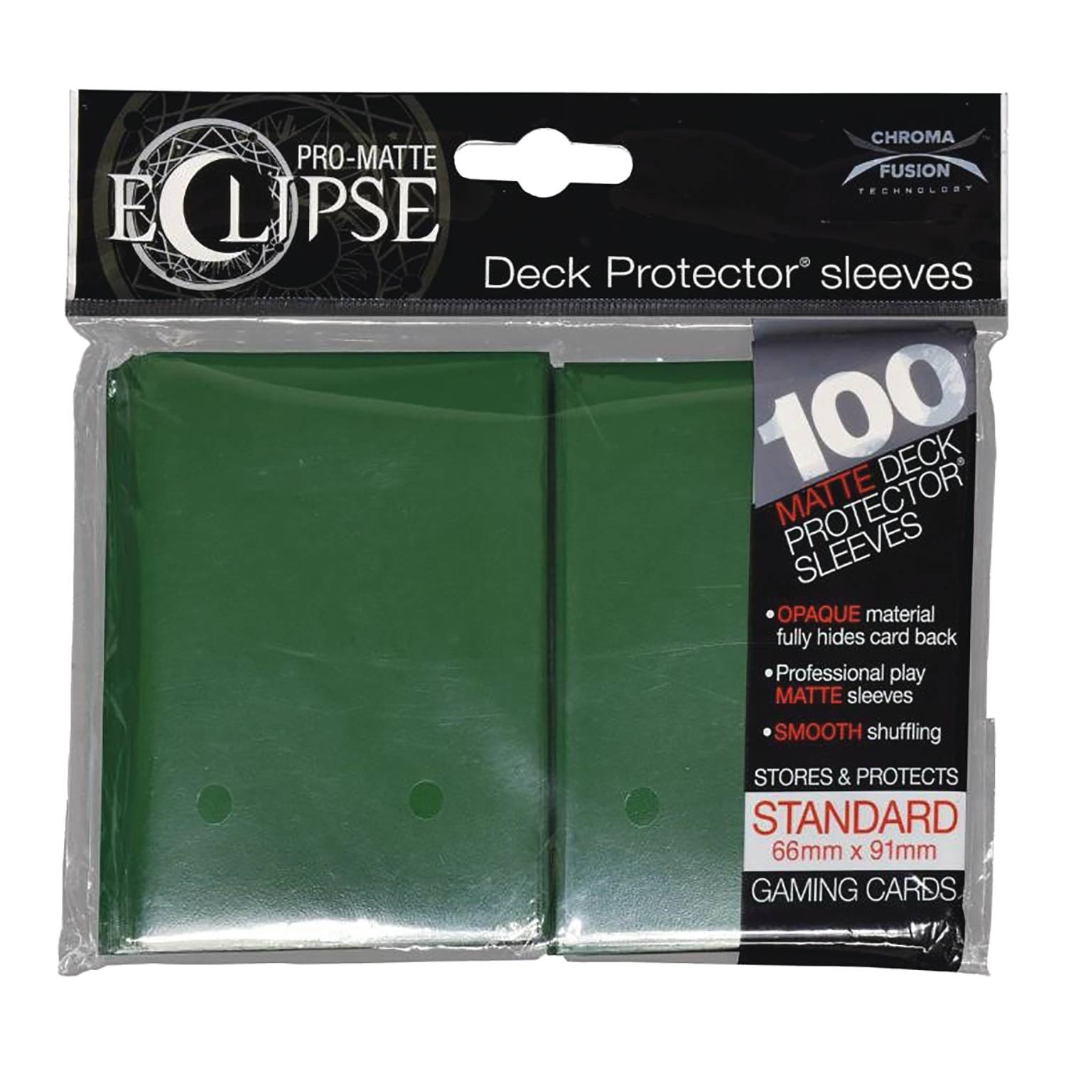 Pro Matte Eclipse 2.0 Deck Protectors Sleeves 100ct Forest Green