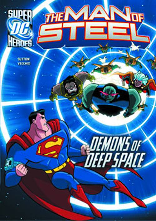 DC Super Heroes Man of Steel Young Reader Graphic Novel #3 Demons of Deep Space