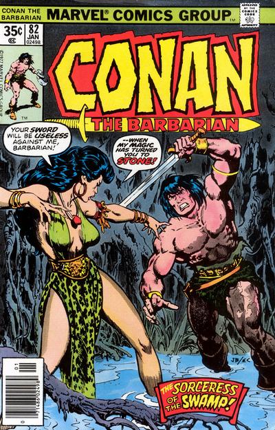 Conan The Barbarian #82(1970)-Very Good (3.5 – 5)