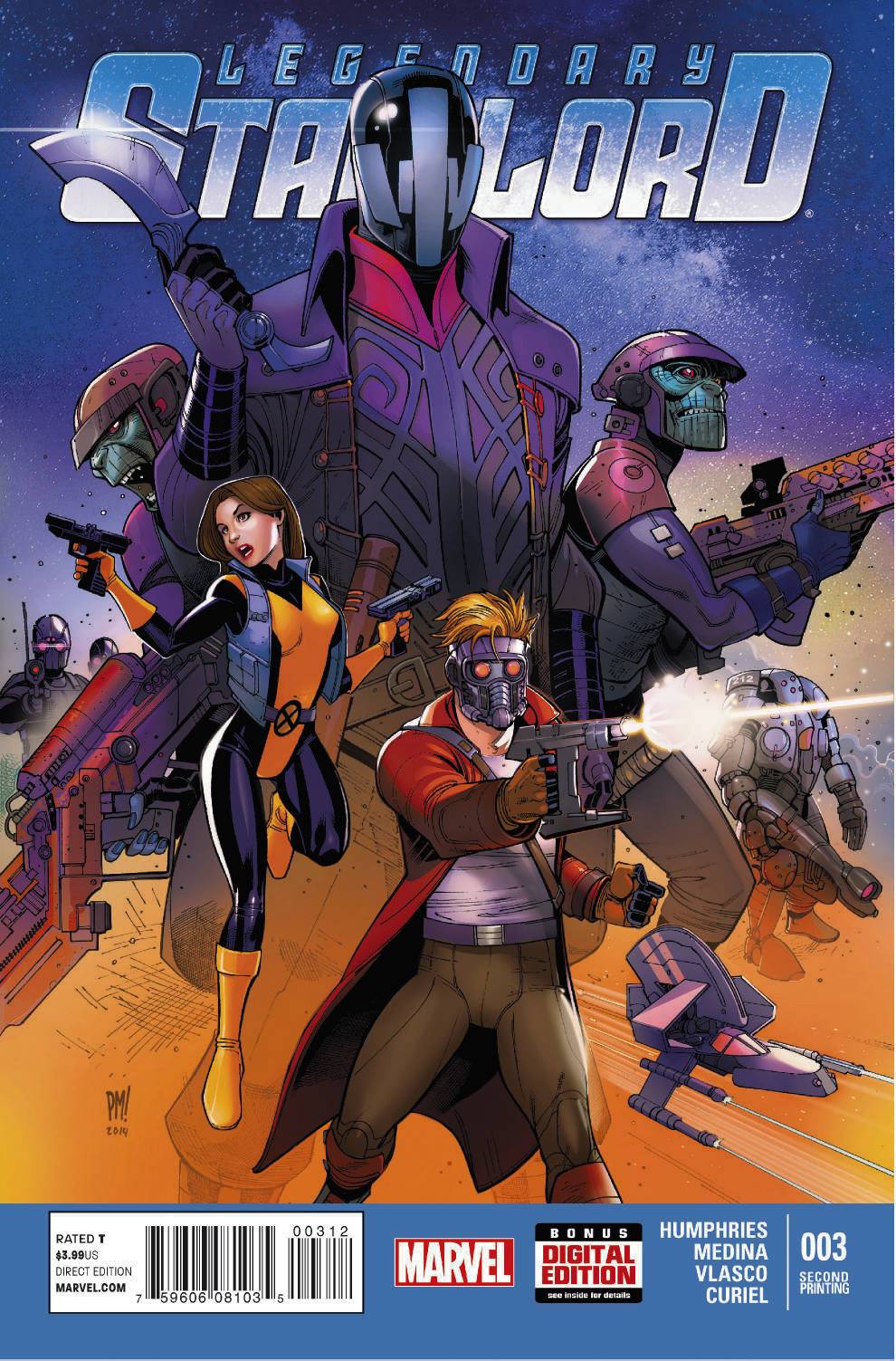 Legendary Star Lord #3 2nd Printing