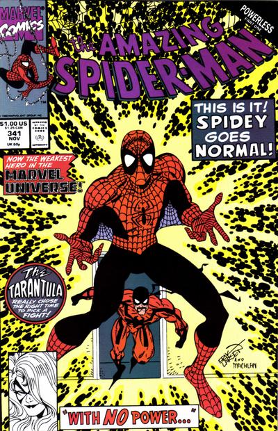 The Amazing Spider-Man #341 [Direct]-Very Good (3.5 – 5)