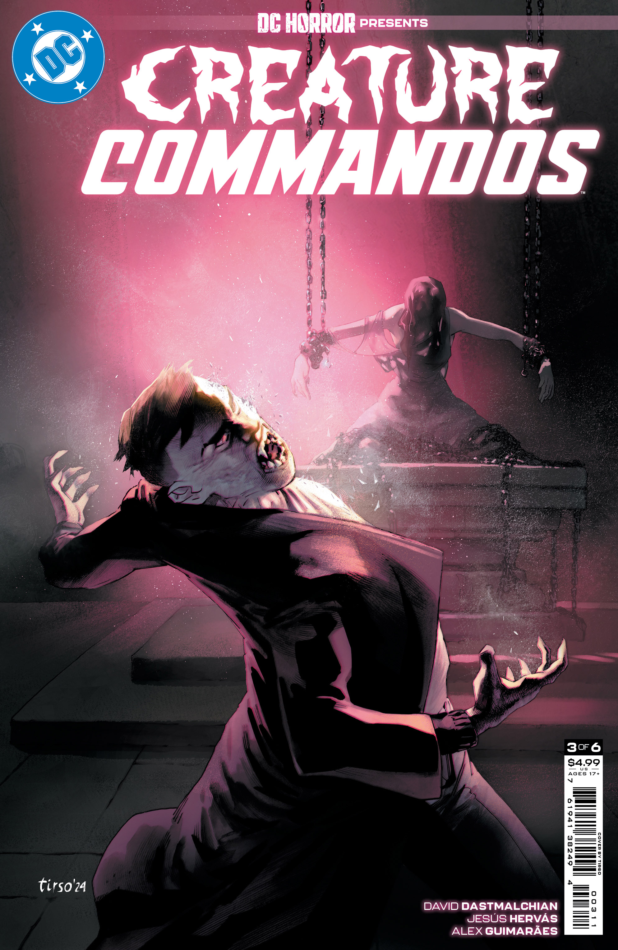 DC Horror Presents Creature Commandos #3 Cover A Tirso (Mature) (Of 6)