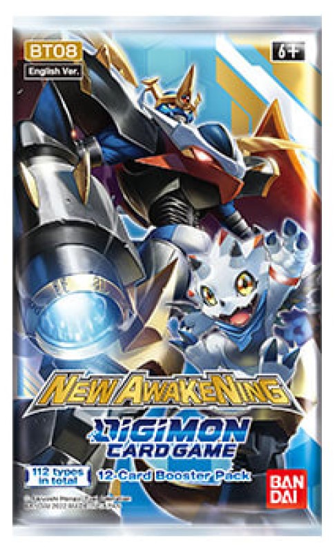 Digimon TCG New Awakening Booster Pack [Bt-08]