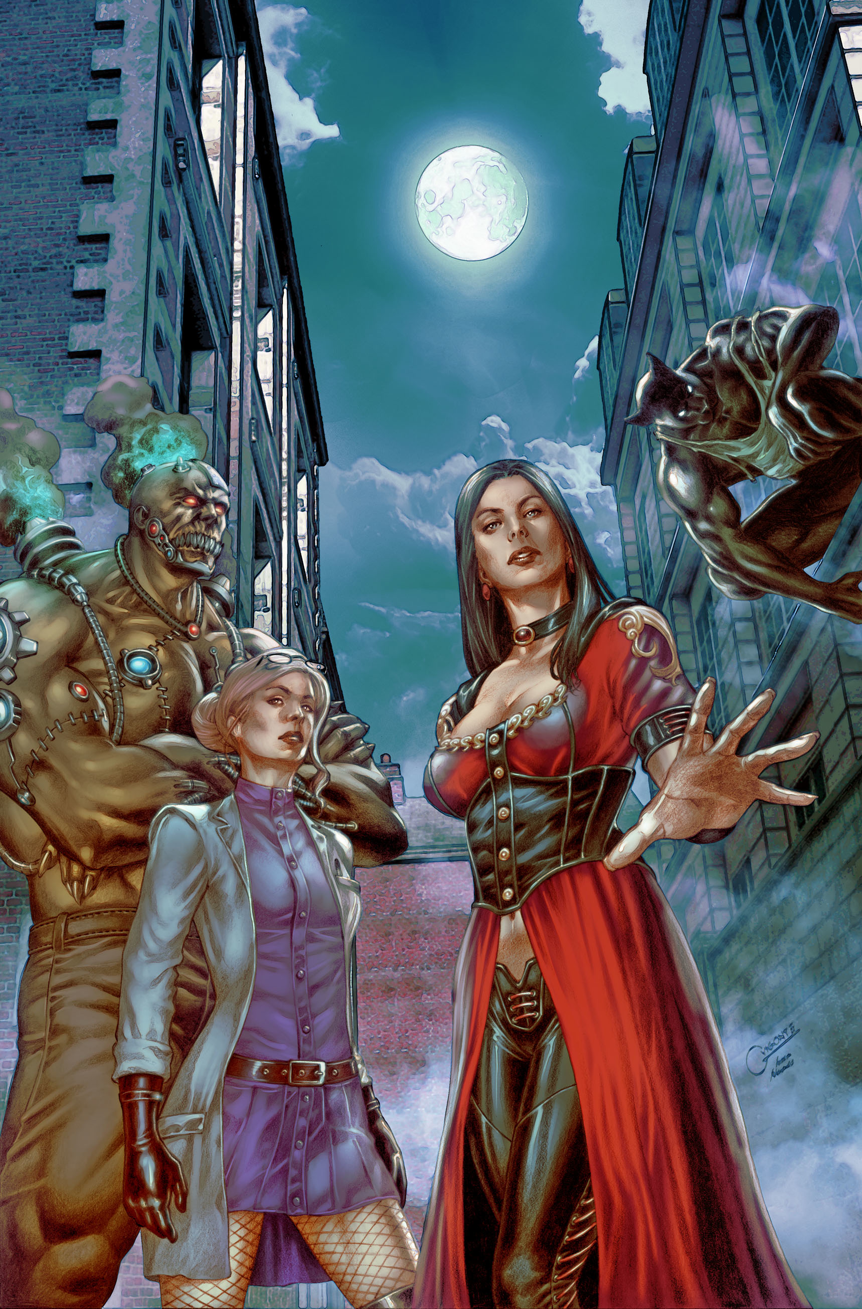 Van Helsing Return League of Monsters #1 Cover B Vigonte