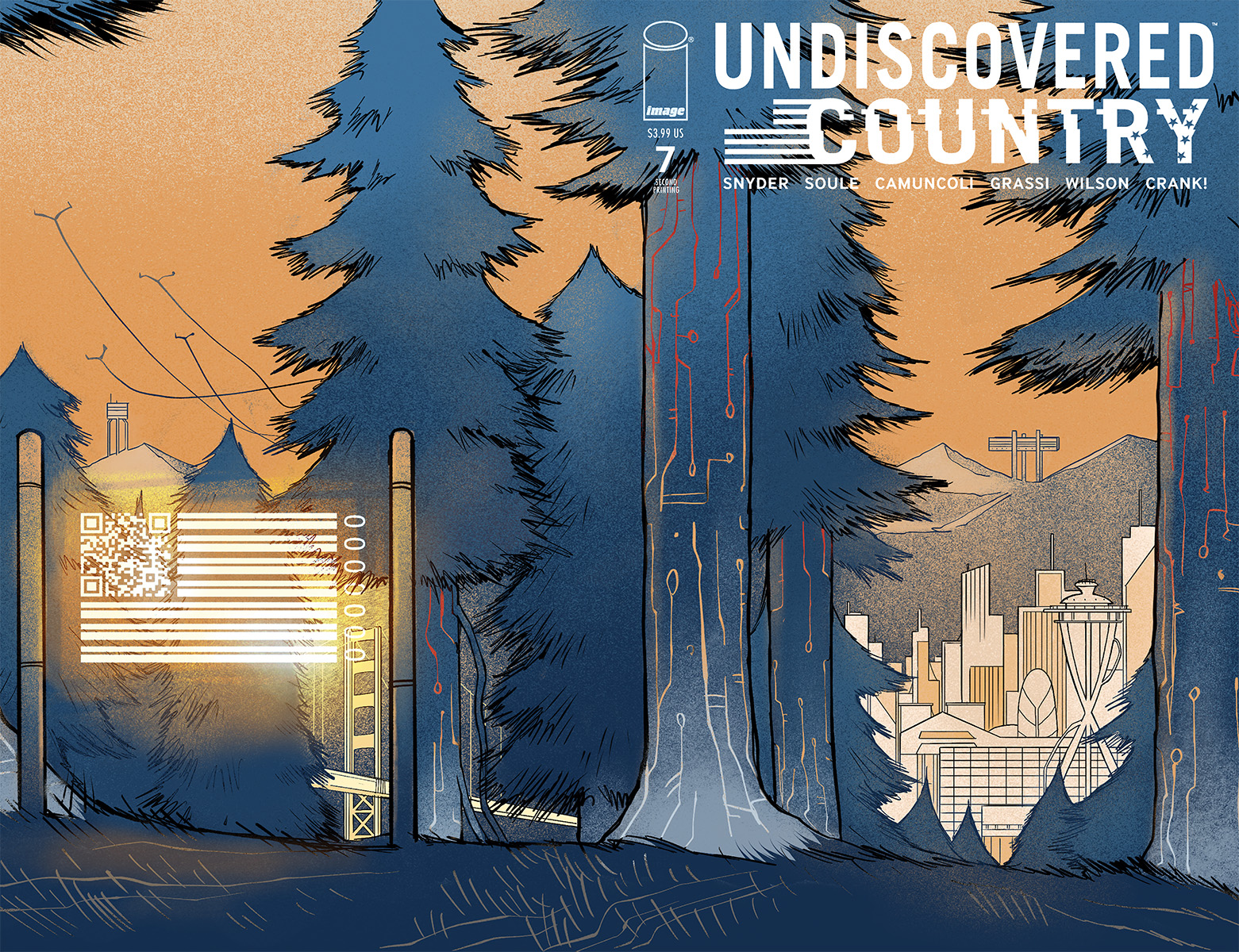 Undiscovered Country #7 2nd Printing (Mature)