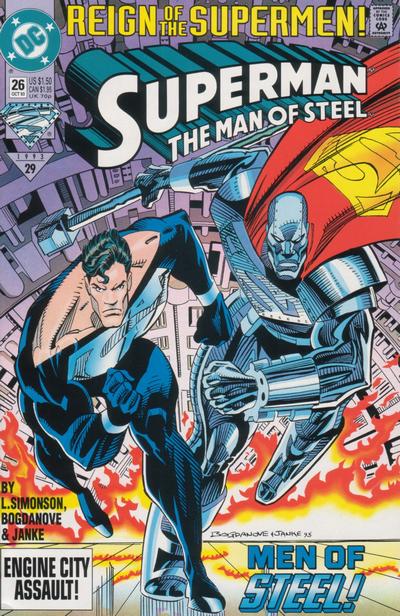 Superman: The Man of Steel #26 [Direct]-Fine (5.5 – 7)