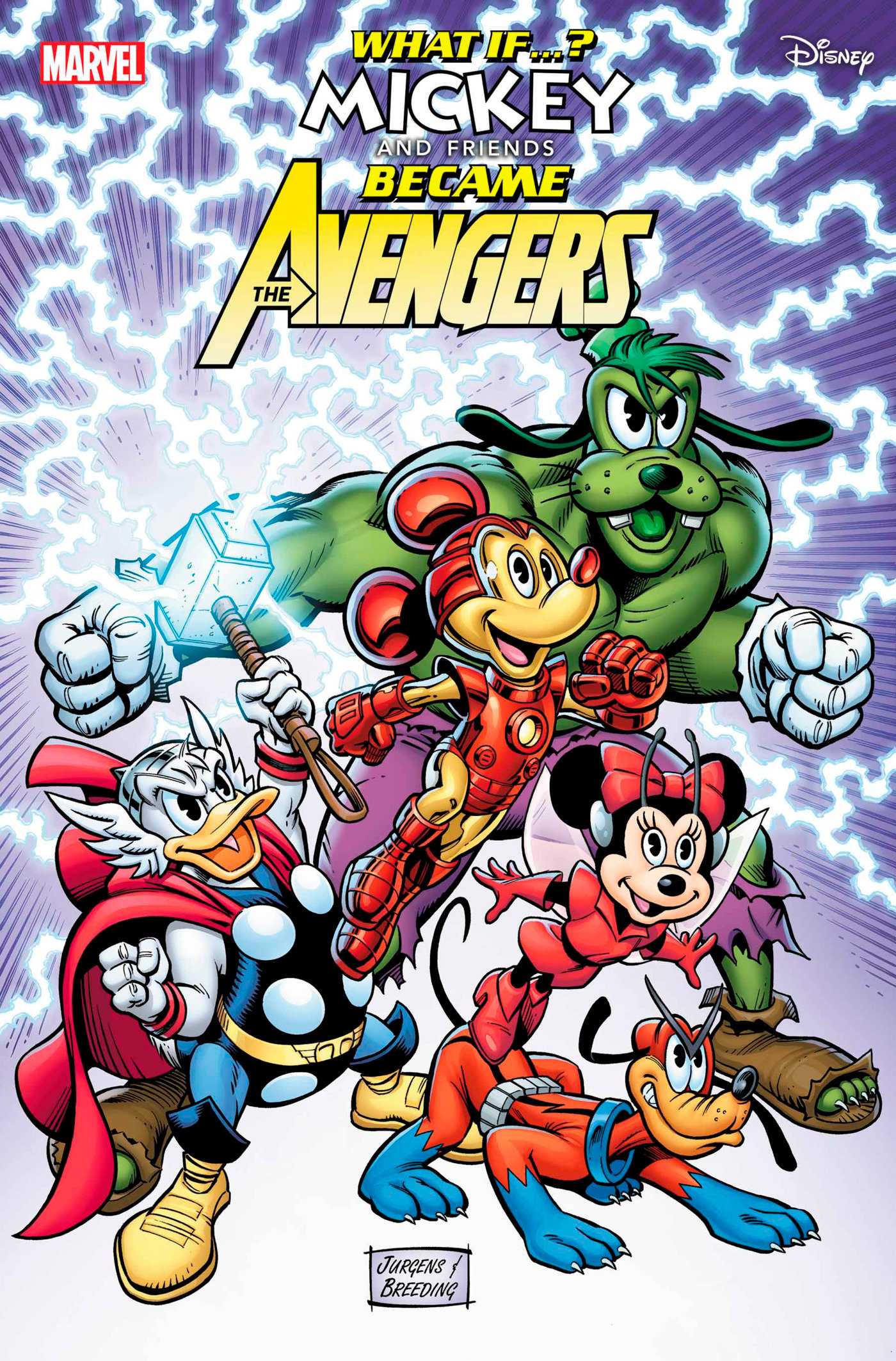 Marvel & Disney What If...? Mickey & Friends Became the Avengers #1 Dan Jurgens Variant