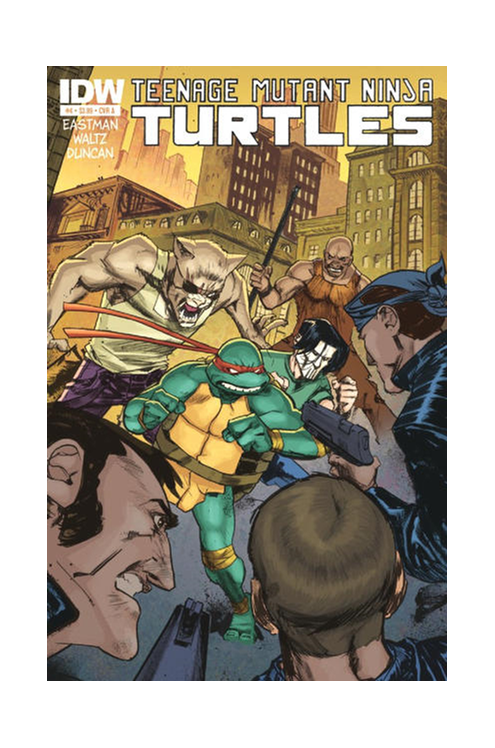 Teenage Mutant Ninja Turtles Ongoing #4 (2011)