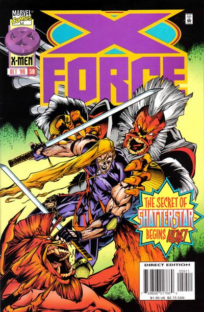X-Force #59 [Direct Edition]-Fine (5.5 – 7)